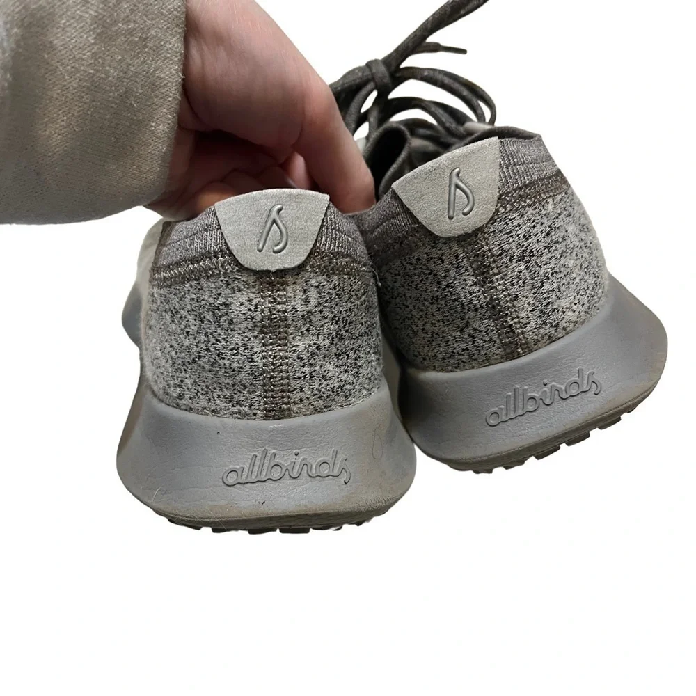 allbirds womens wool dasher size 7.5 mizzle Gray Runners Exercise Casual Low.